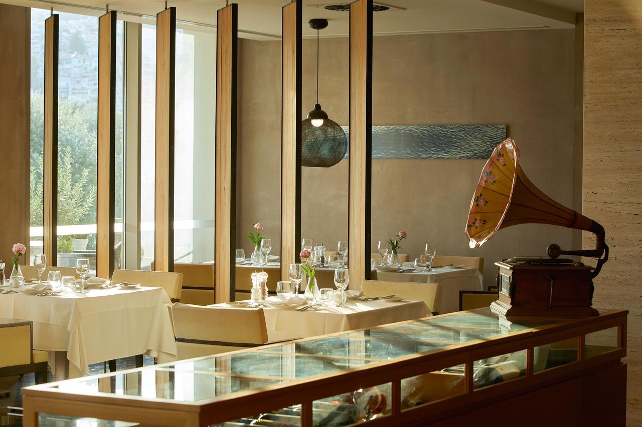 Lucy Hotel Kavála Eksteriør bilde Restaurant "La Table du Cervo"